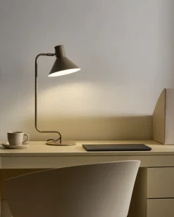Lampa biurkowa RIMAVA Metal Beżowy