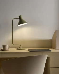 Lampa biurkowa RIMAVA Metal Jasnozielony