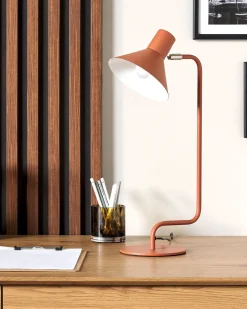 Lampa biurkowa RIMAVA Regulowana Metal Pomarańczowy