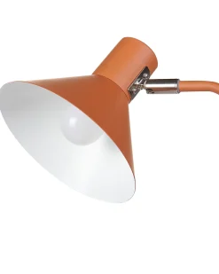 Lampa biurkowa RIMAVA Regulowana Metal Pomarańczowy
