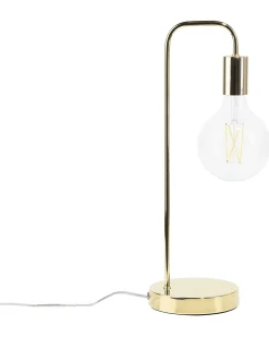 Lampa biurkowa SAVENA Metal Złoty