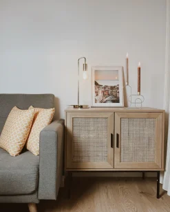 Lampa biurkowa SAVENA Metal Złoty