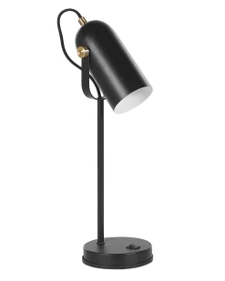 Lampa biurkowa TYRIA Regulowana Metal Czarny