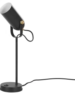 Lampa biurkowa TYRIA Regulowana Metal Czarny