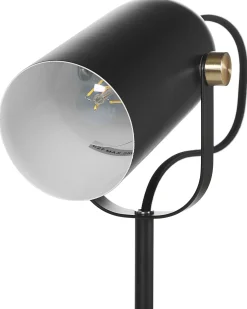 Lampa biurkowa TYRIA Regulowana Metal Czarny