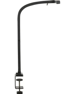 Lampa biurkowa zaciskowa AURIGA Z czujnikiem ruchu Metal Czarny