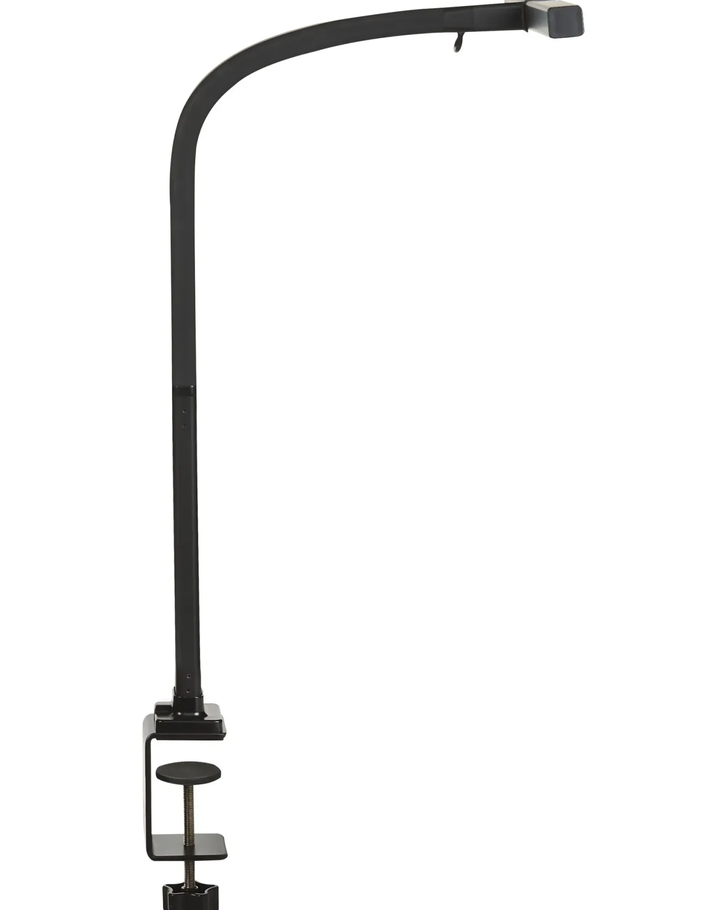Lampa biurkowa zaciskowa AURIGA Z czujnikiem ruchu Metal Czarny