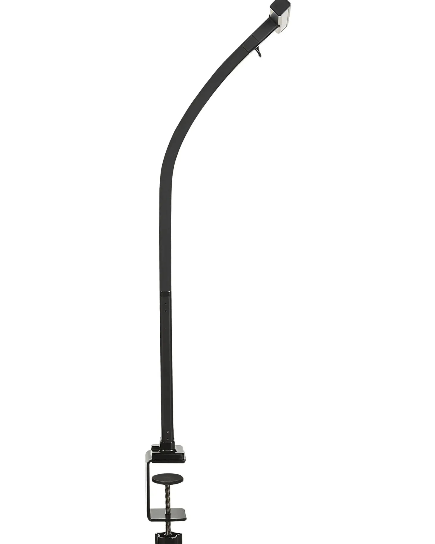 Lampa biurkowa zaciskowa AURIGA Z czujnikiem ruchu Metal Czarny