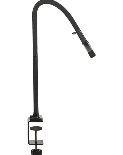 Lampa biurkowa zaciskowa AURIGA Z czujnikiem ruchu Metal Czarny