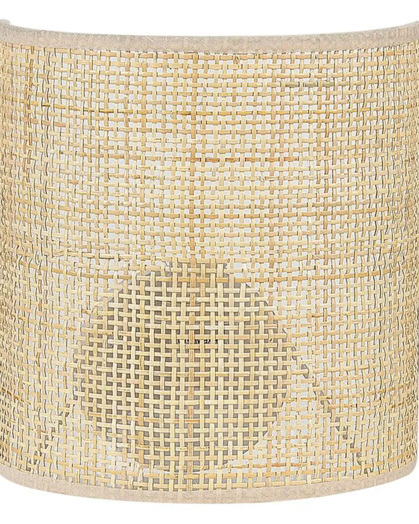 Lampa ścienna CARIO Naturalny Rattan