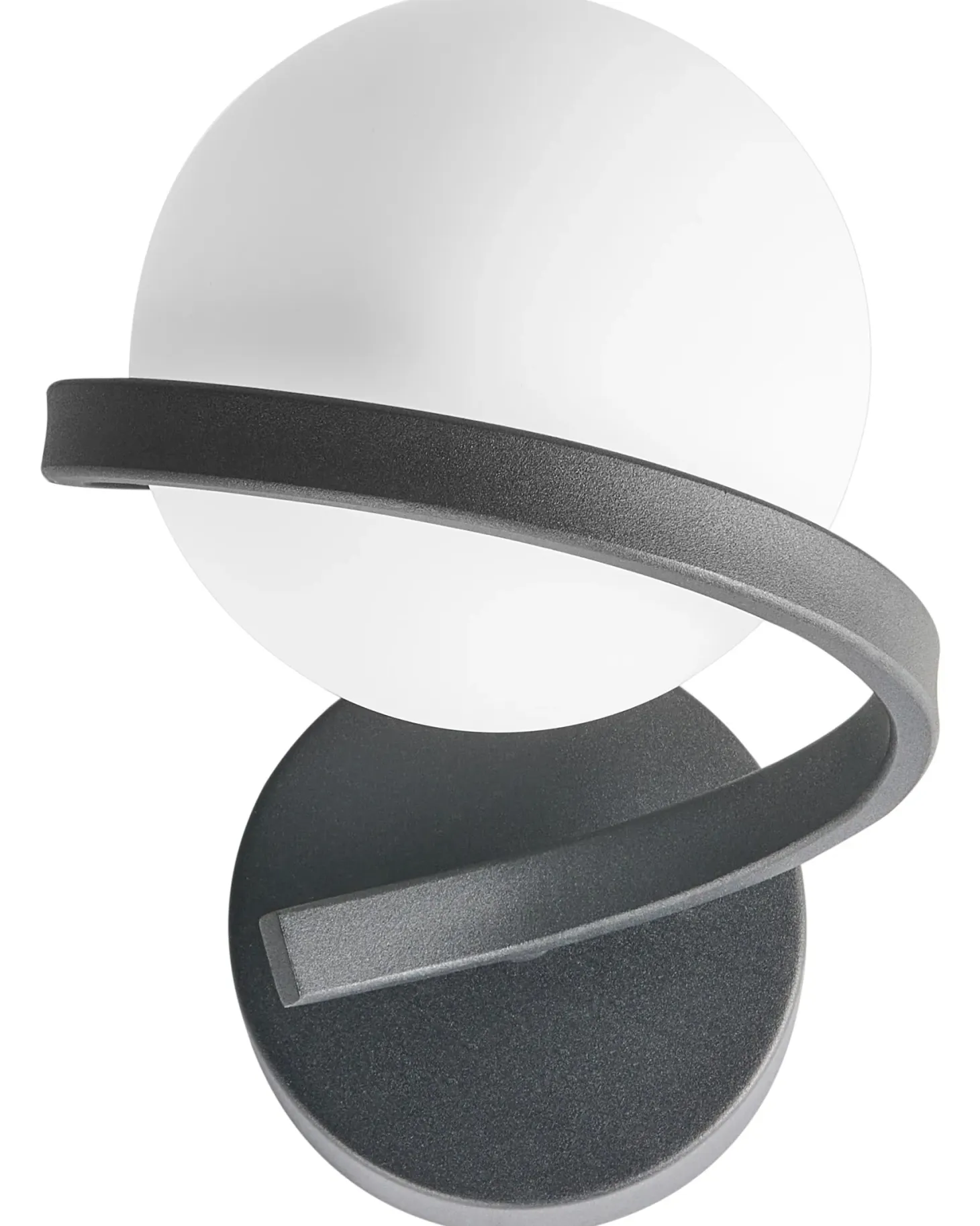 Lampa ścienna COLAGNE Czarny Metal