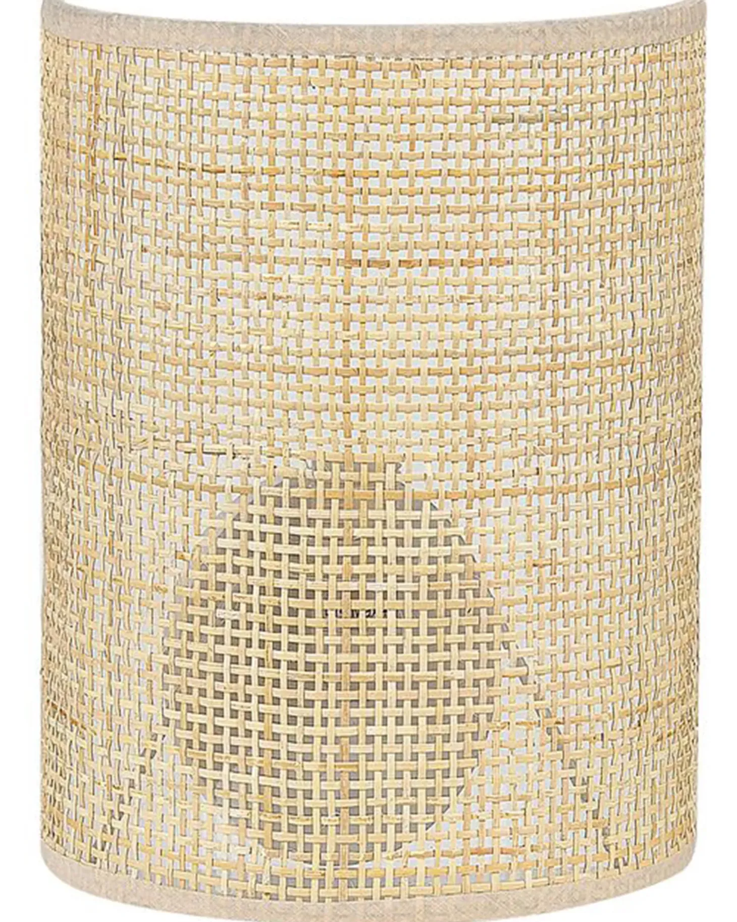 Lampa ścienna DEMITRIE Naturalny Rattan