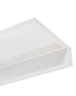 Lampa ścienna FERREIRA Biały Metal