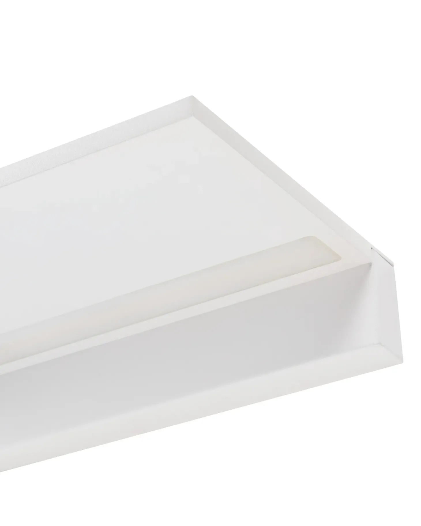 Lampa ścienna FERREIRA Biały Metal