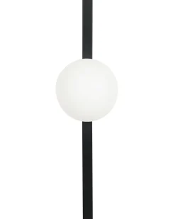 Lampa ścienna ISABELLA Czarny Metal