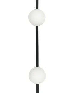 Lampa ścienna ISABELLA Czarny Metal