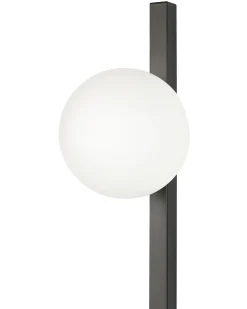 Lampa ścienna ISABELLA Czarny Metal