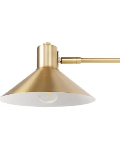 Lampa ścienna KADASSA Złoty Metal Regulowana