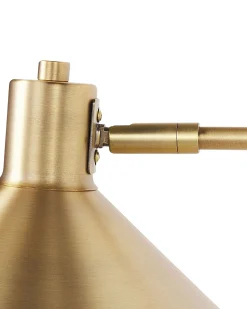 Lampa ścienna KADASSA Złoty Metal Regulowana