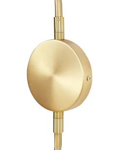 Lampa ścienna KADASSA Złoty Metal Regulowana