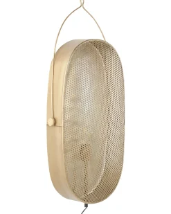 Lampa ścienna KUNTHI Mosiężny Metal