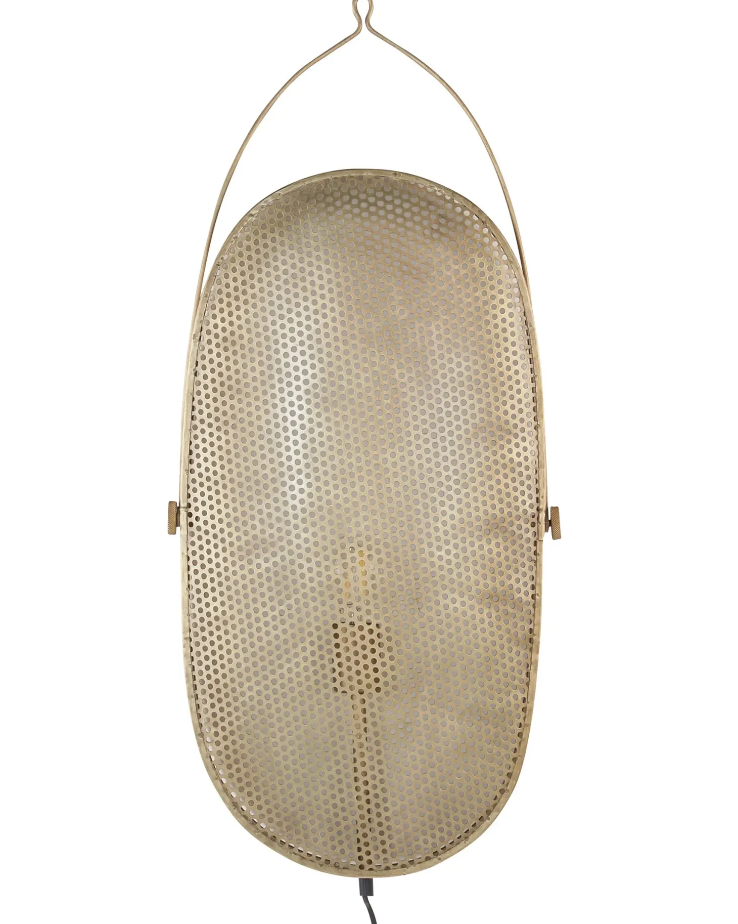 Lampa ścienna KUNTHI Mosiężny Metal
