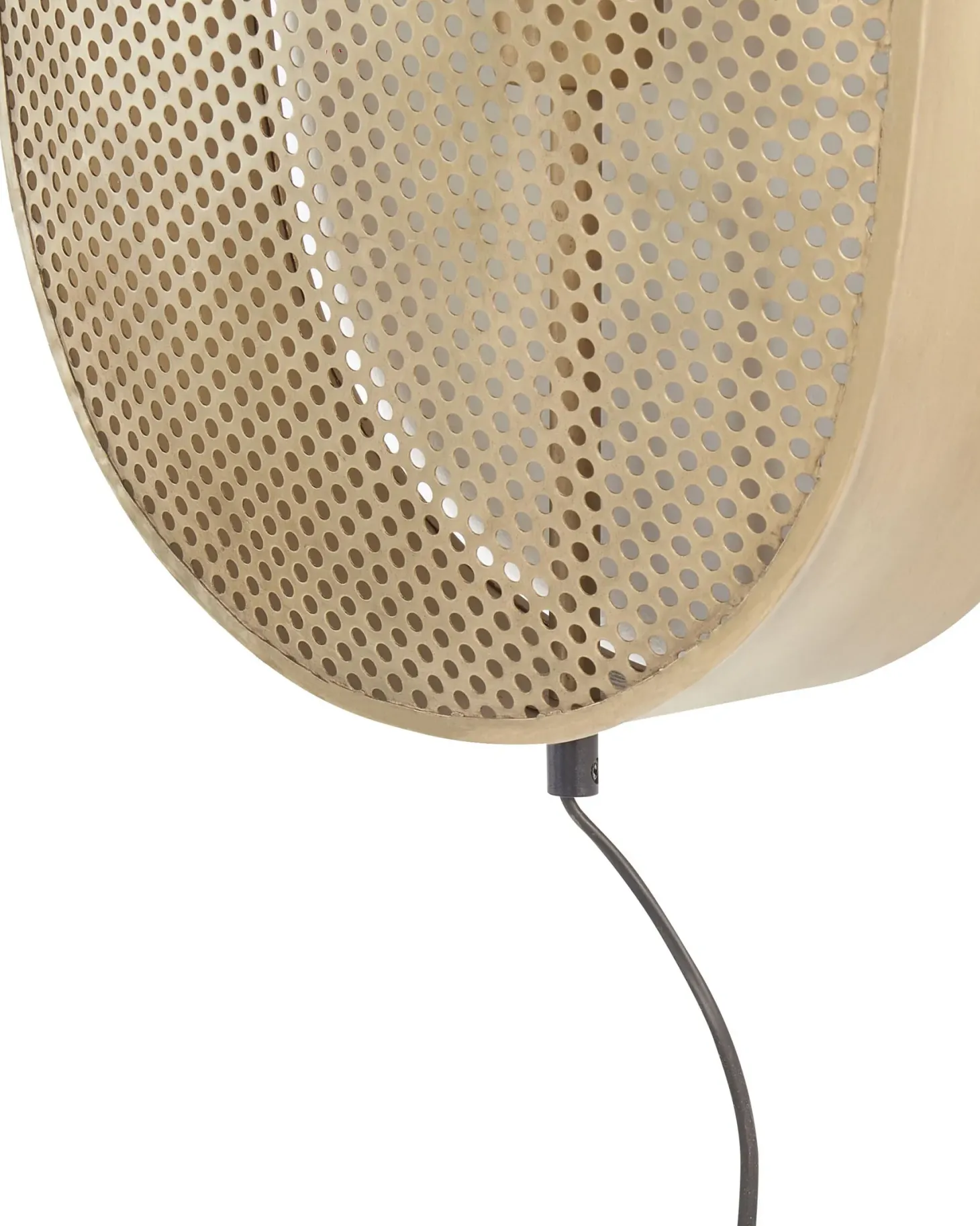 Lampa ścienna KUNTHI Mosiężny Metal