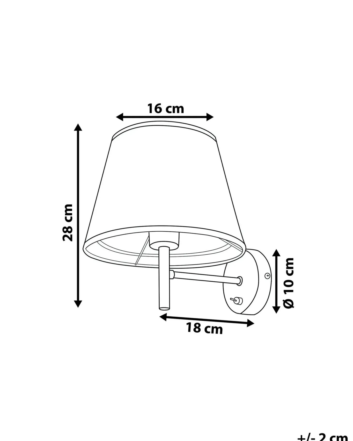 Lampa ścienna Lampa sufitowa COLUMBIA Srebrny Metal