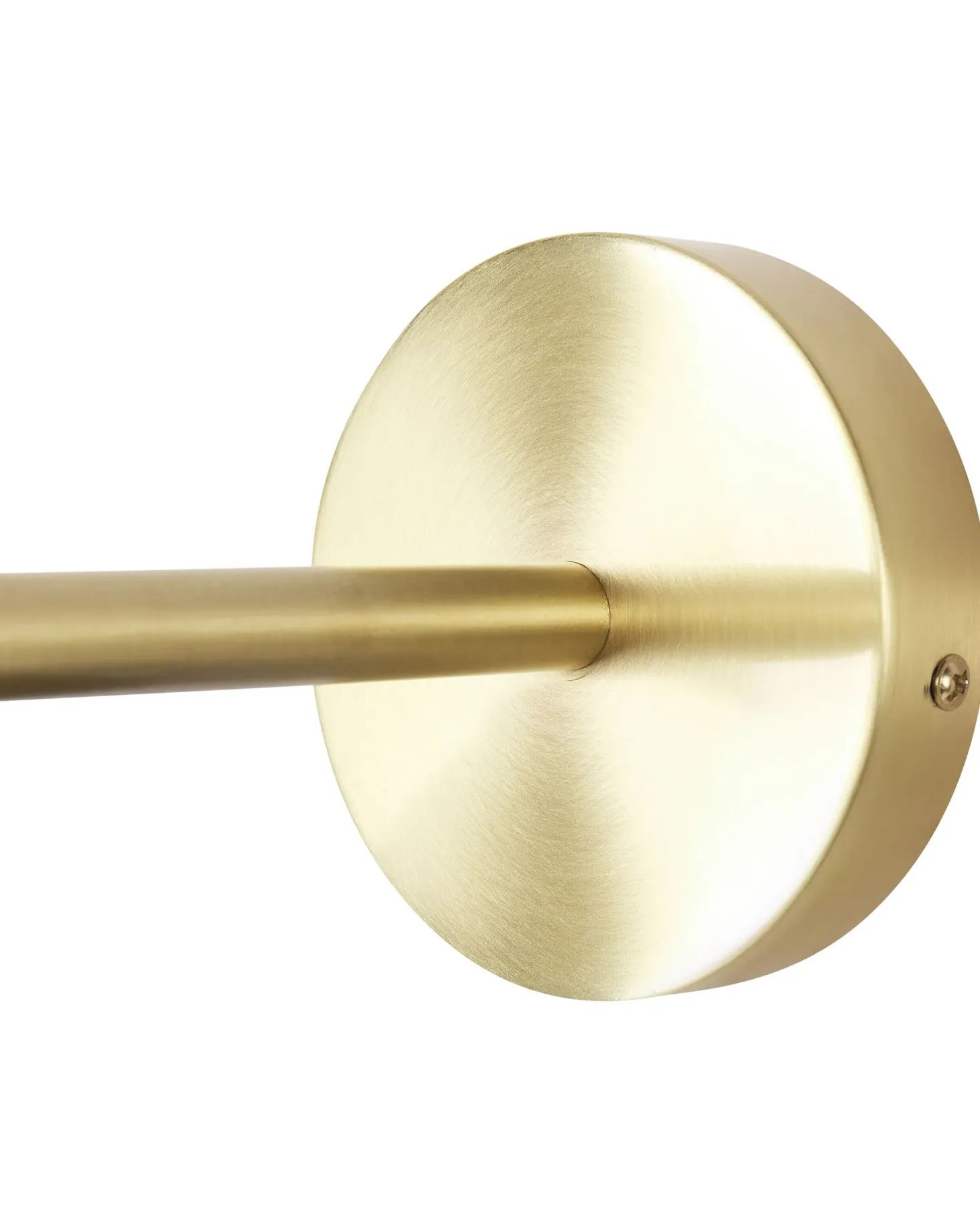 Lampa ścienna LASOLO Biały Metal