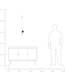 Lampa ścienna LED INGENIO Złoty Metal