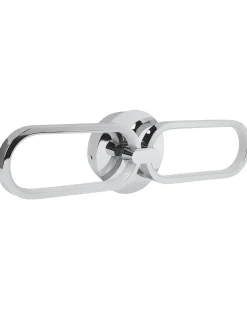 Lampa ścienna LED KRANG Srebrny Metal