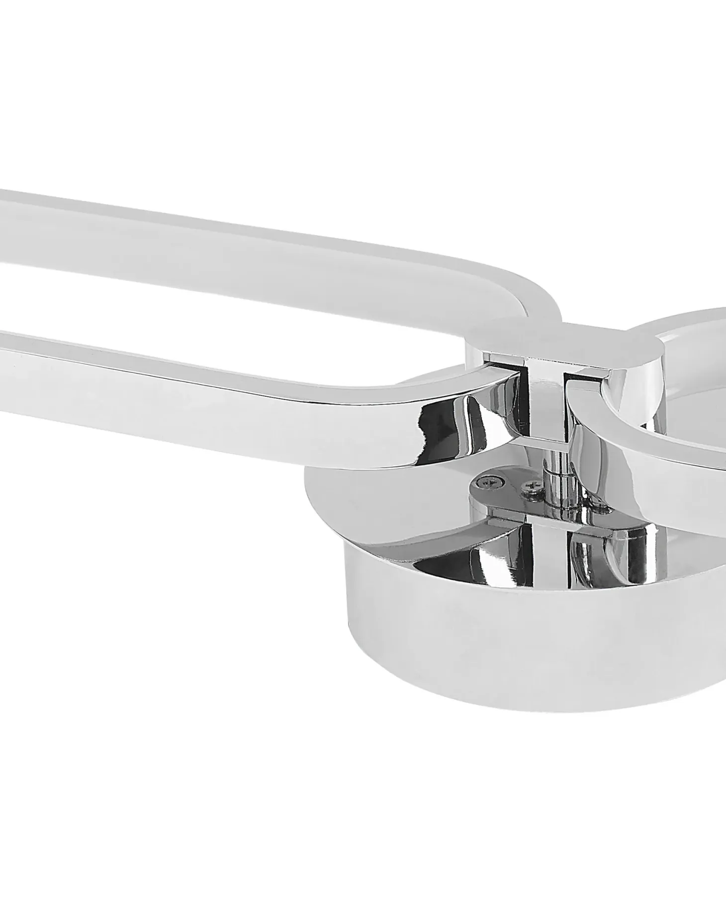 Lampa ścienna LED KRANG Srebrny Metal