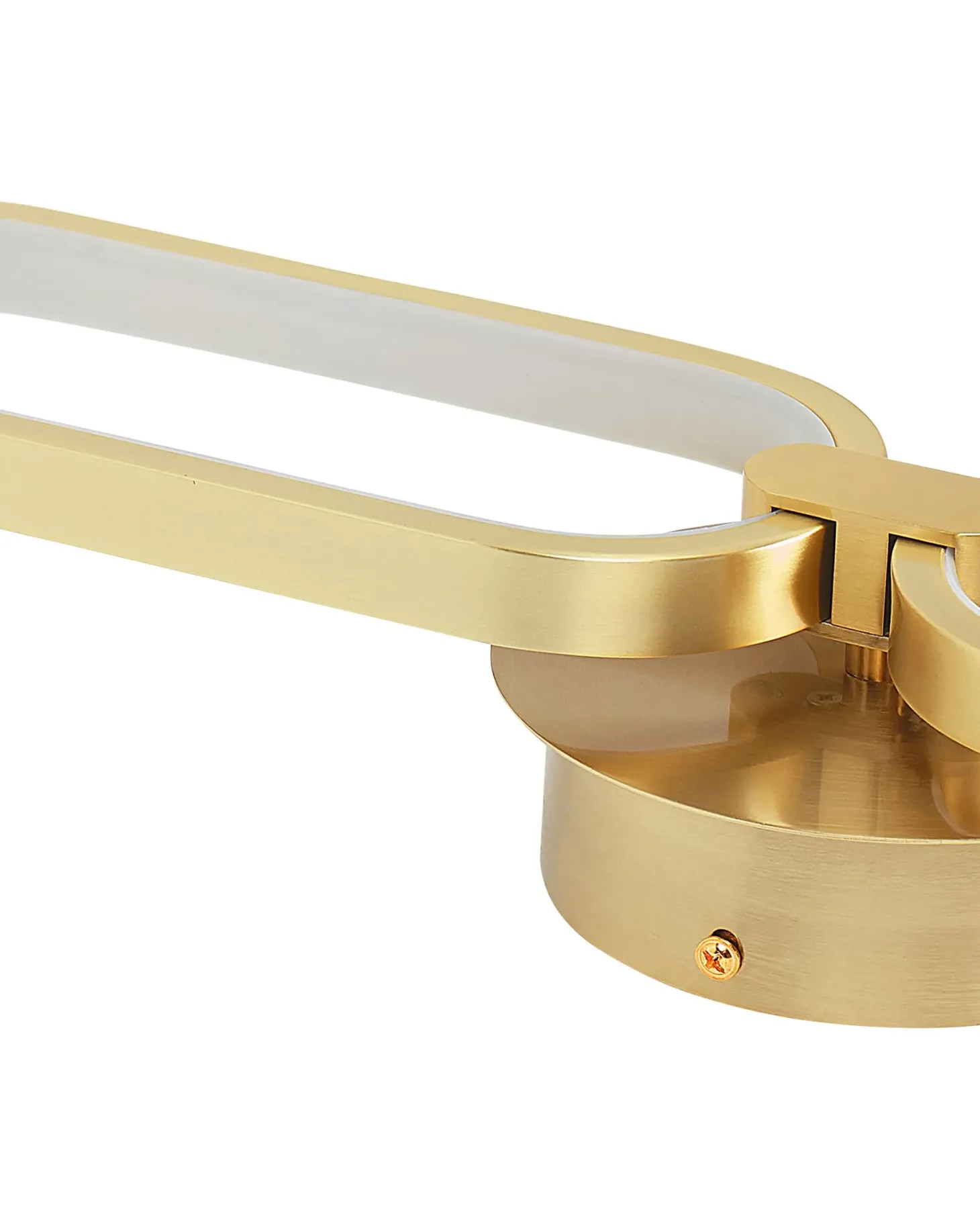 Lampa ścienna LED KRANG Złoty Metal