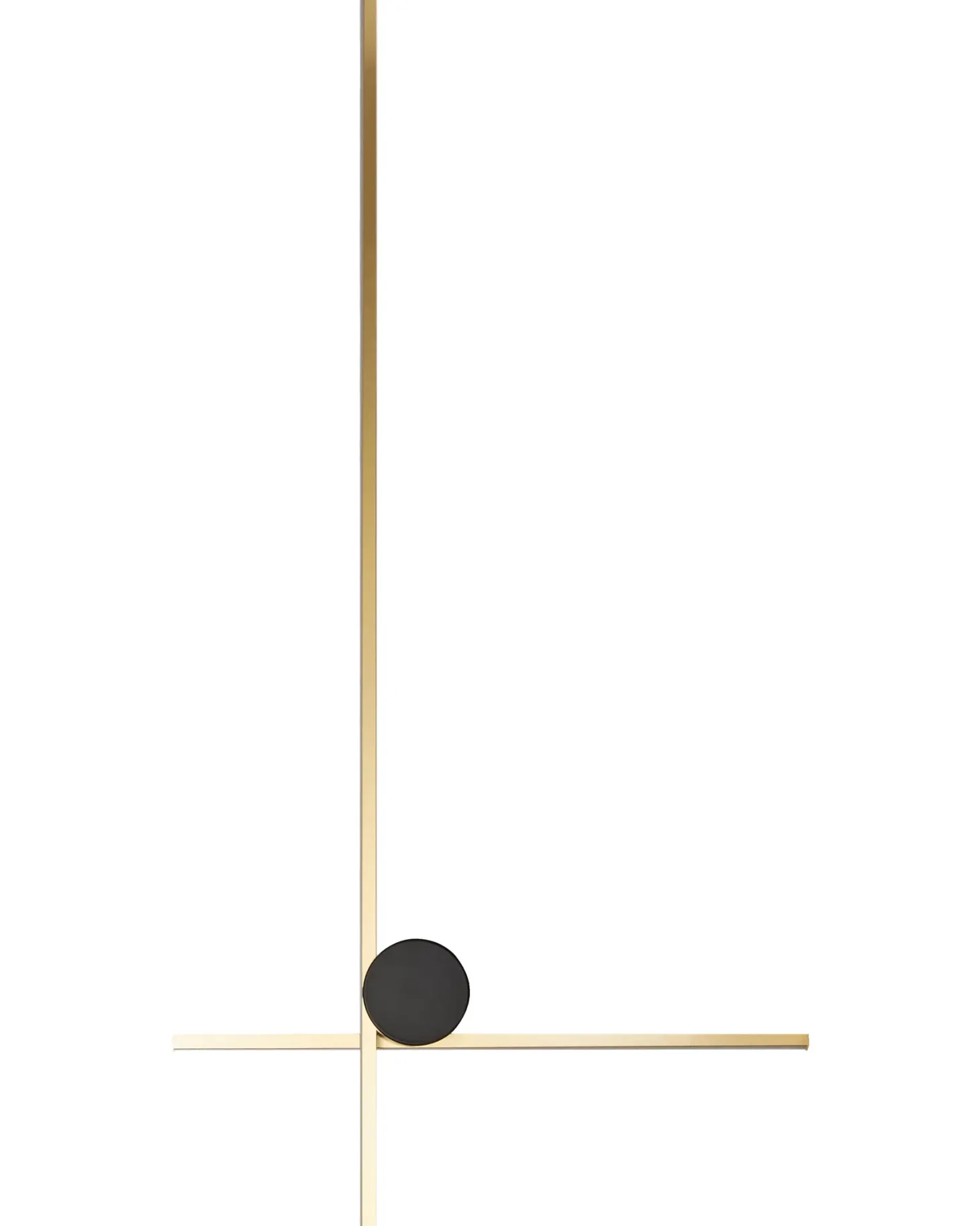 Lampa ścienna LED NUEVO Złoty Metal