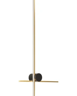 Lampa ścienna LED NUEVO Złoty Metal