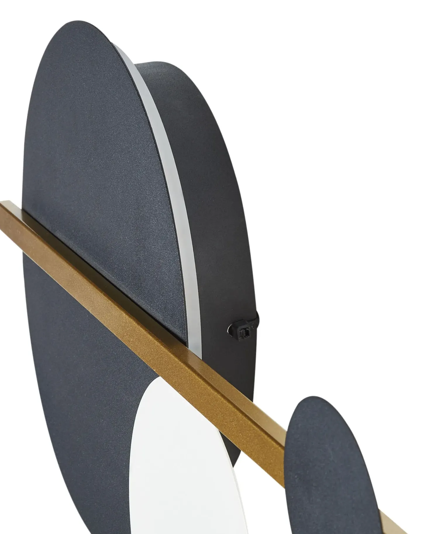 Lampa ścienna LED PARITA Czarny Metal