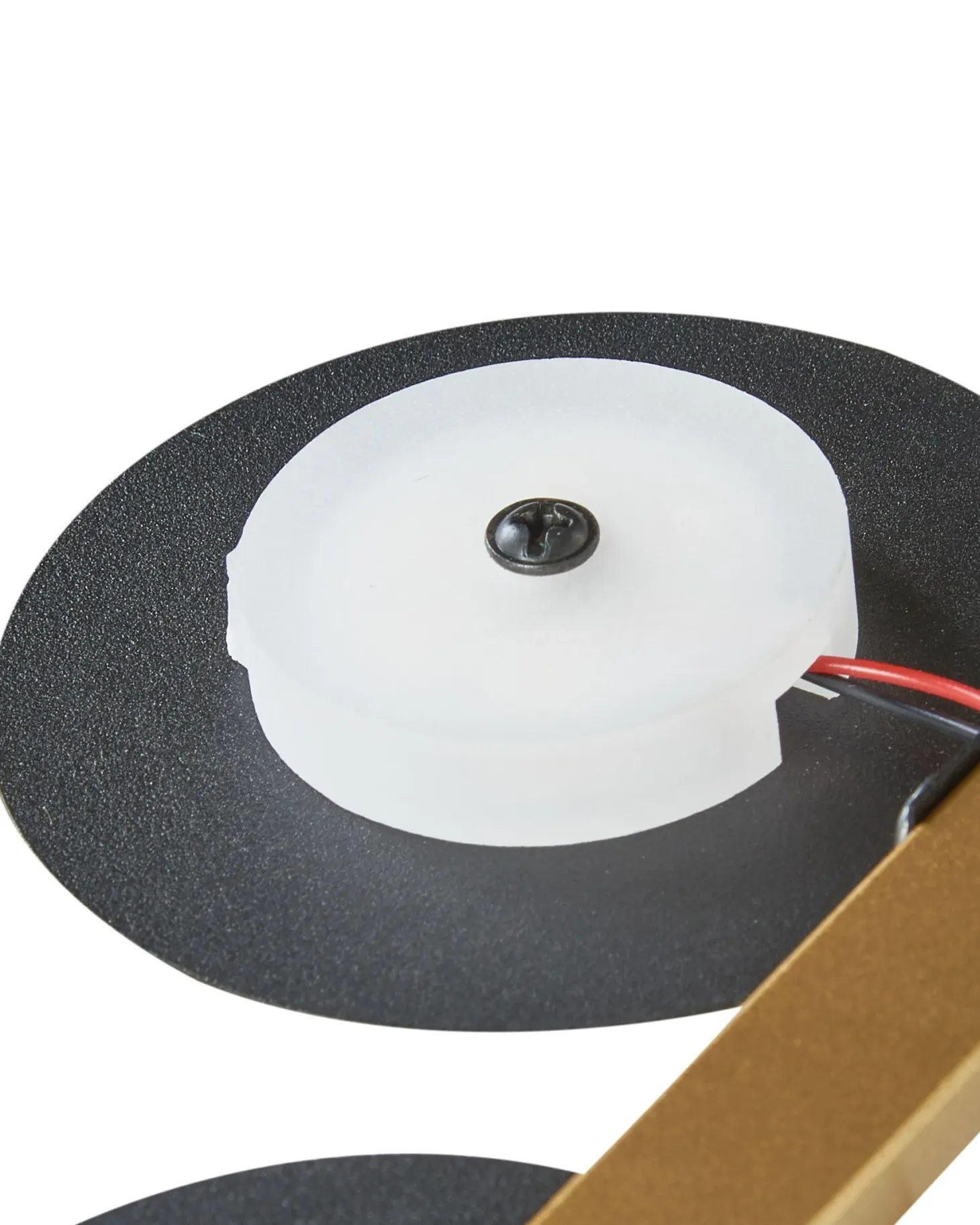Lampa ścienna LED PARITA Czarny Metal