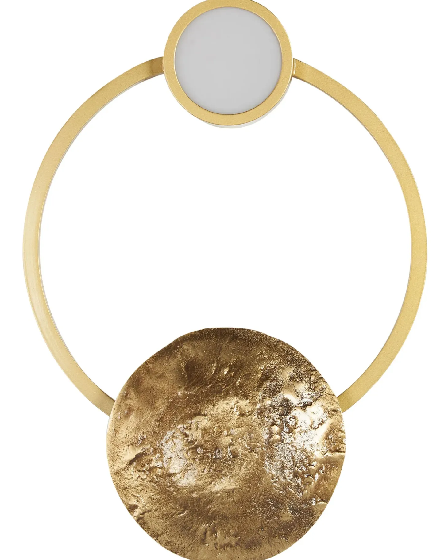 Lampa ścienna LED PONUGA Złoty Metal