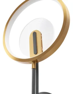 Lampa ścienna LED SAMBRE Złoty Czarny Metal