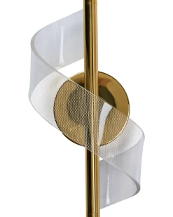 Lampa ścienna LED SARELA Złoty Metal