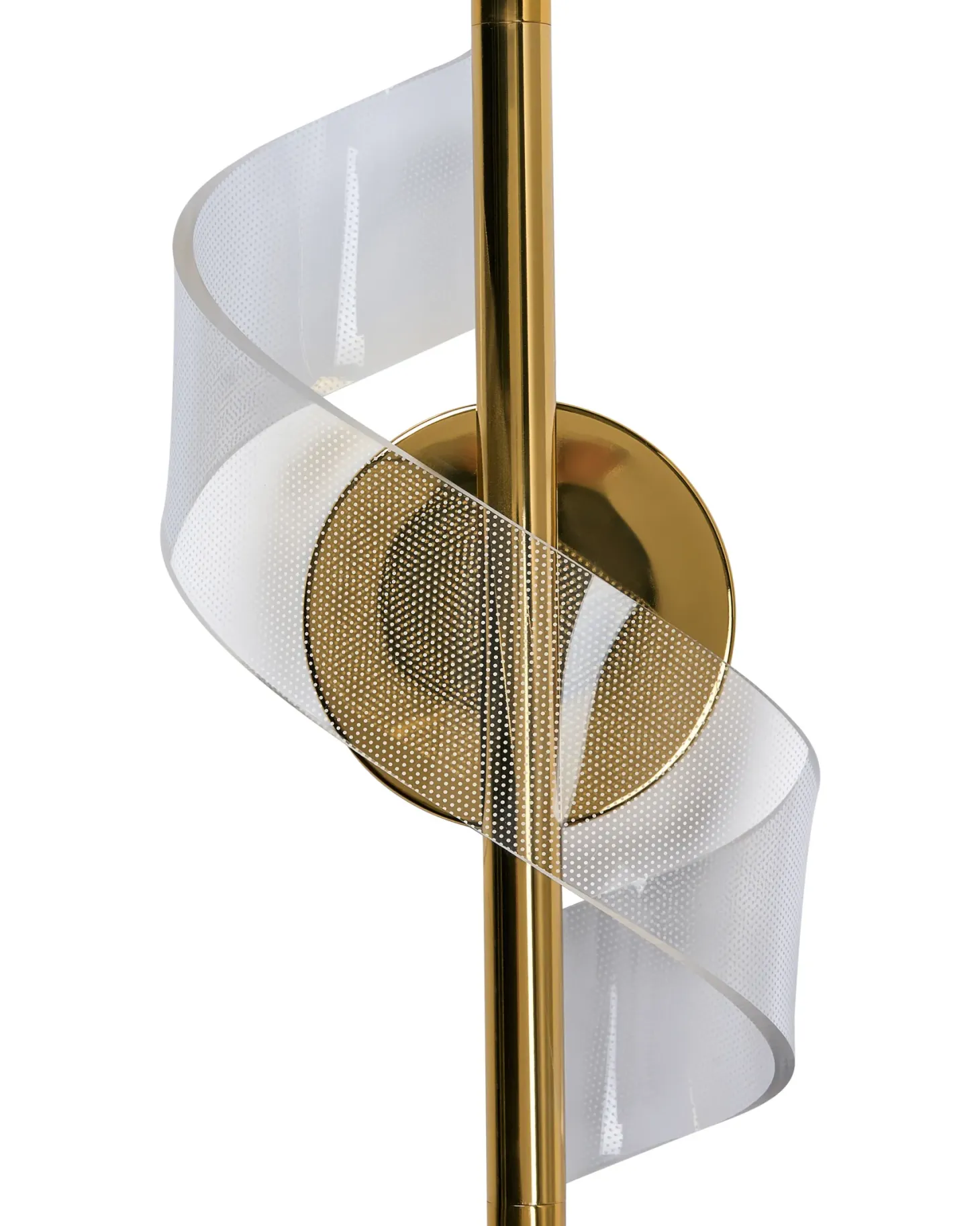 Lampa ścienna LED SARELA Złoty Metal