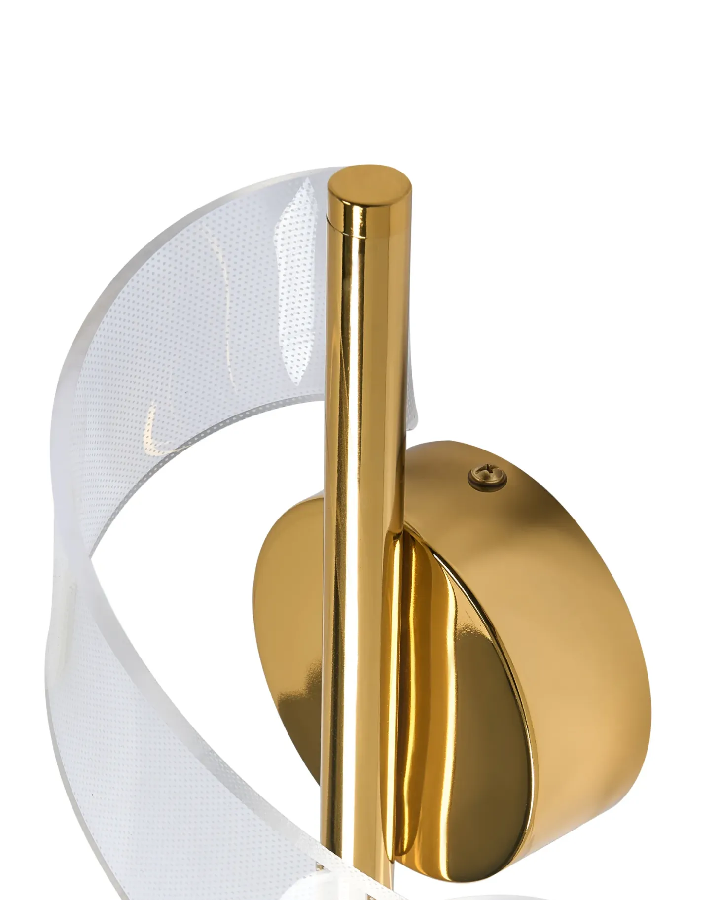 Lampa ścienna LED SARELA Złoty Metal