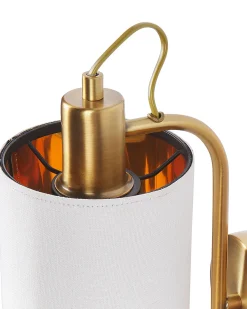 Lampa ścienna LIBERIA Miedziany Metal