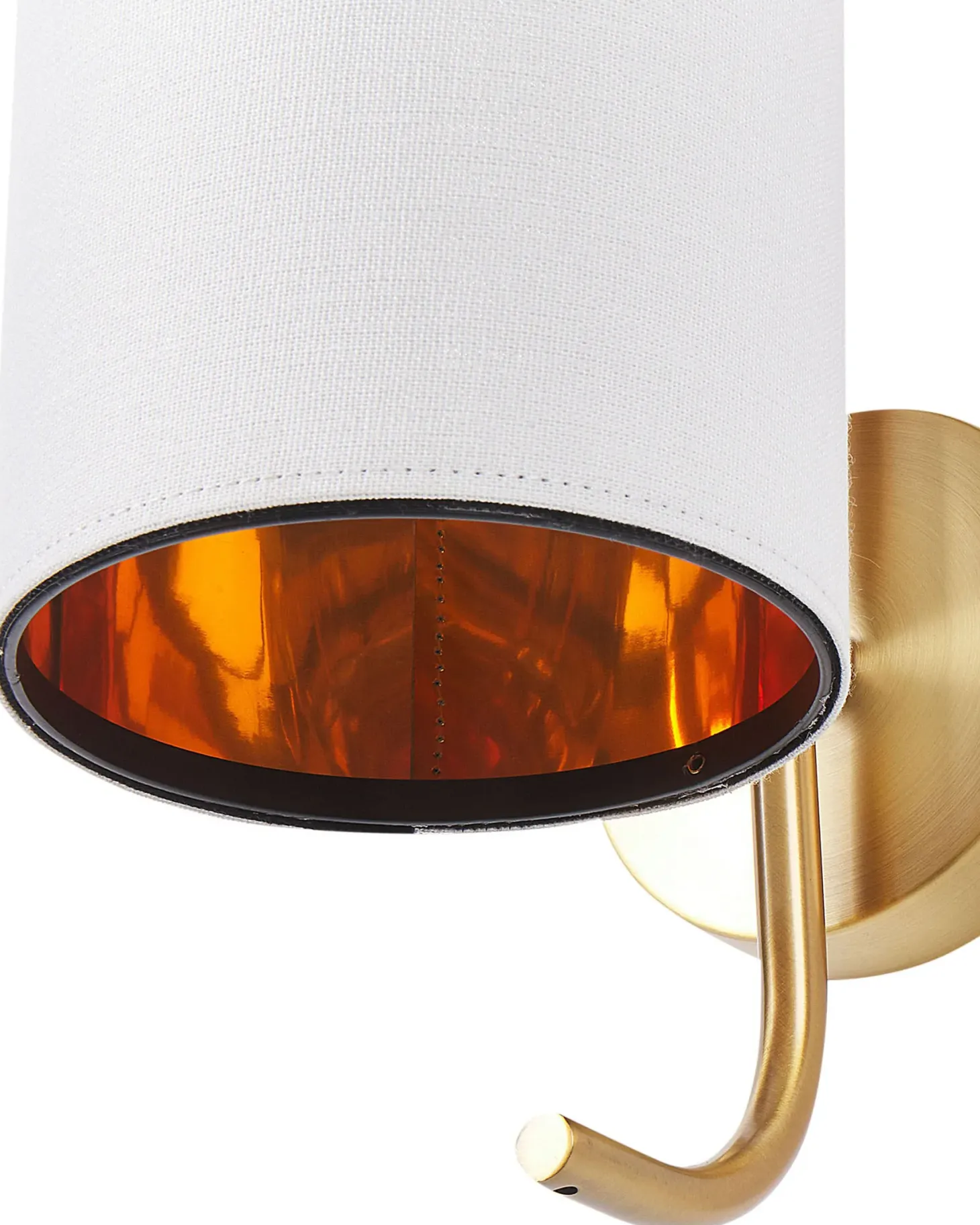 Lampa ścienna LIBERIA Miedziany Metal