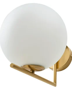 Lampa ścienna LIZONNE Złoty Metal