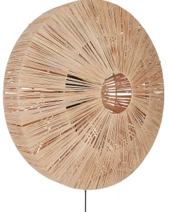 Lampa ścienna LUMUT Naturalny Plecionka