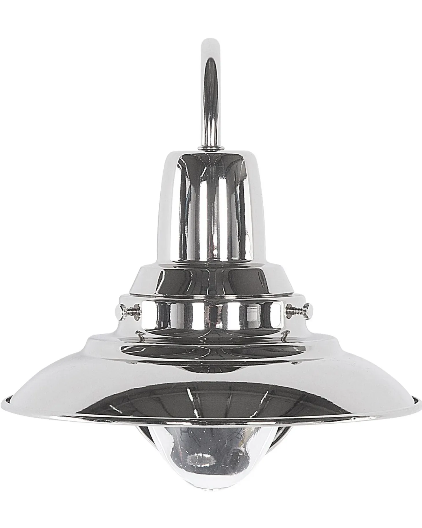 Lampa ścienna LUZA Srebrny Metal