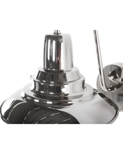 Lampa ścienna LUZA Srebrny Metal