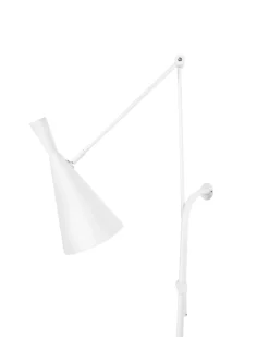 Lampa ścienna MARISA Biały Metal Regulowana