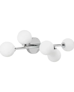 Lampa ścienna MINOTOS Srebrny Metal